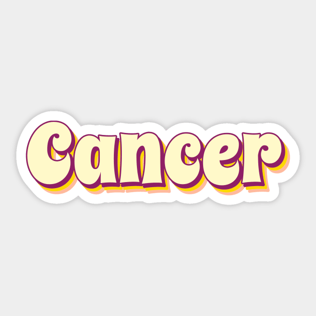 Cancer Horoscope Sticker by Mooxy